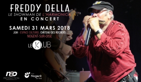 Freddy Della - Les dates de concert